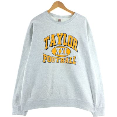 古着 90年代 フルーツオブザルーム FRUIT OF THE LOOM HEAVY cotton カレッジスウェットシャツ トレーナー USA製 メンズXXL相当 ヴィンテージ /eaa501357 【中古】 【250217】