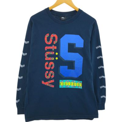 古着 ステューシー STUSSY ロングTシャツ ロンT メンズL相当