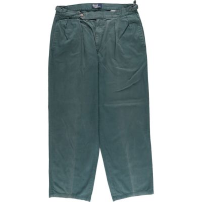 古着 90年代 ラルフローレン Ralph Lauren POLO by Ralph Lauren ツータック チノパンツ USA製 メンズw34相当 ヴィンテージ /eaa574468 【中古】 【250815】