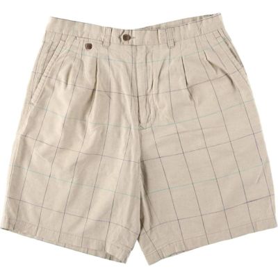 oldstussy チェック柄 コットンショートパンツ M oldstussy チェック柄 コットンショートパンツ M