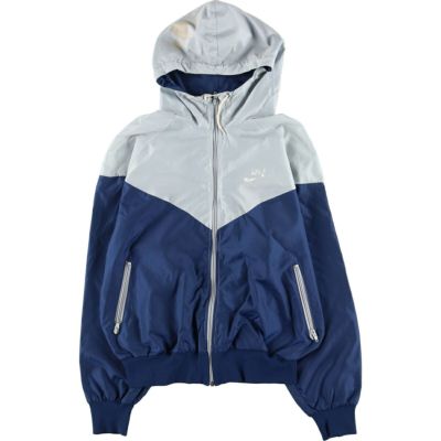 古着 80年代 ナイキ NIKE 紺タグ ナイロンパーカー メンズM