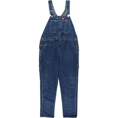 Dickies デニムオーバーオール デニムビブオーバーオール 