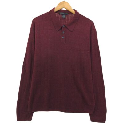 古着 ジェフリービーン GEOFFREY BEENE ポロニットセーター メンズXL相当 /eaa576004 【中古】 【250816】