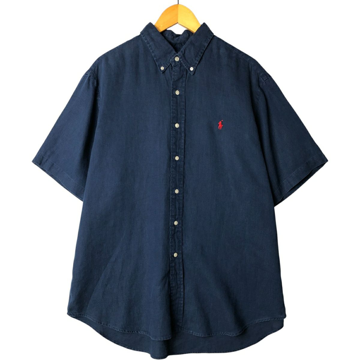 古着 ラルフローレン Ralph Lauren CUSTOM FIT ペイズリー柄 半袖  