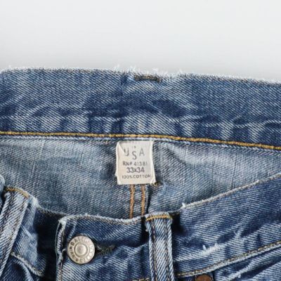 古着 90年代 ラルフローレン Ralph Lauren RRL 赤耳 ストレート
