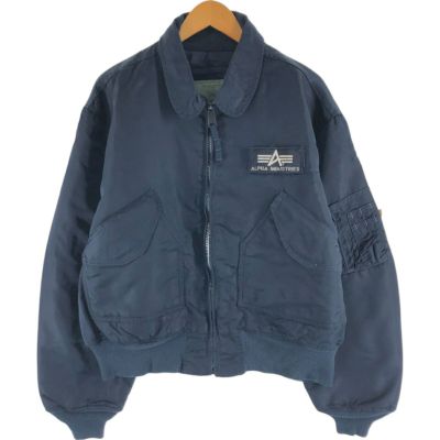 古着 民間品 アルファ ALPHA CWU-45/Pタイプ ミリタリー フライトジャケット USA製 メンズXL相当 /eaa514495 【中古】 【250220】