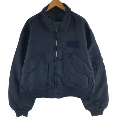 古着 民間品 アルファ ALPHA CWU-45/Pタイプ ミリタリー フライトジャケット USA製 メンズXXL相当 /eaa520801 【中古】 【250220】