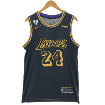 古着 ナイキ NIKE NBA LOS ANGELES LAKERS ロサンゼルスレイカーズ Kobe Bryant コービー ブライアント  ゲームシャツ レプリカユニフォーム メンズM相当 /eaa485282 【中古】 【240915】 | 古着屋JAM（ジャム）