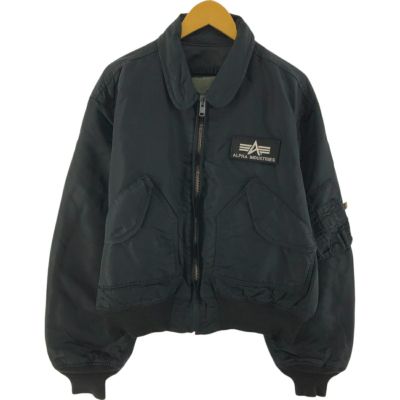 古着 民間品 アルファ ALPHA CWU-45/Pタイプ ミリタリー フライトジャケット USA製 メンズXL相当 /eaa514497 【中古】 【250220】