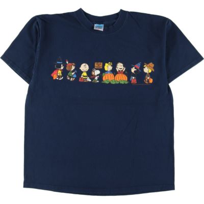 古着 ~90年代 PEANUTS ピーナッツ キャラクタープリントTシャツ メンズ