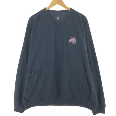 古着 00年代 ナイキ NIKE TEAM OHIO STATE オハイオ州立大学 カレッジ Vネック ウォームアッププルオーバー メンズL  /eaa435560 【中古】 【240406】 | 古着屋JAM（ジャム）