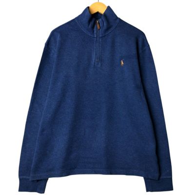 ポロラルフローレン Pima Cotton ハーフジップセーター XS 古着 ラルフローレン Ralph Lauren POLO RALPH LAUREN PIMA
