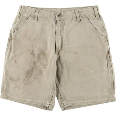 ダック地 ペインターショーツ ショートパンツ Carhartt/カーハート 古着 カーハート Carhartt ダック地ペインターショーツ ハーフ