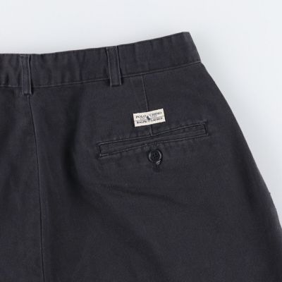 POLORalphLaurenラルフローレンポロチノブラックスリムW34チノパン POLO RALPH LAUREN - 90年代 Polo by Ralph Lauren ポロ ラルフ