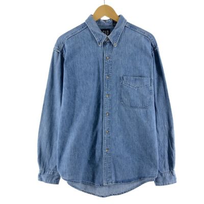 古着 90年代 ギャップ GAP DENIM オールドギャップ 長袖 デニムシャツ