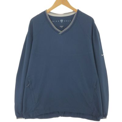 古着 ナイキ NIKE GOLF ゴルフ Vネック スウェットベスト メンズ