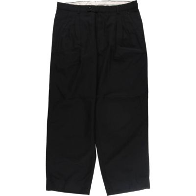 古着 TIP TOP TAILORS スリータック ウールパンツ スラックス カナダ製 メンズw34相当 /eaa520776 【中古】 【250221】