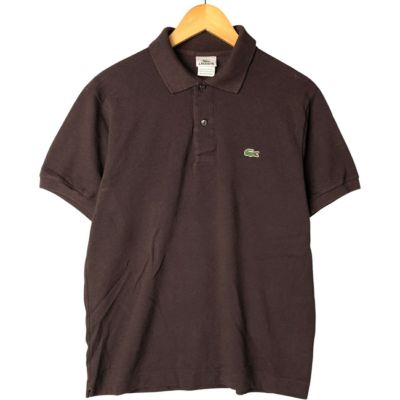 未使用/ラコステ/ポロシャツ LACOSTE ラコステ インディゴ スキッパー ネック ポロシャツ