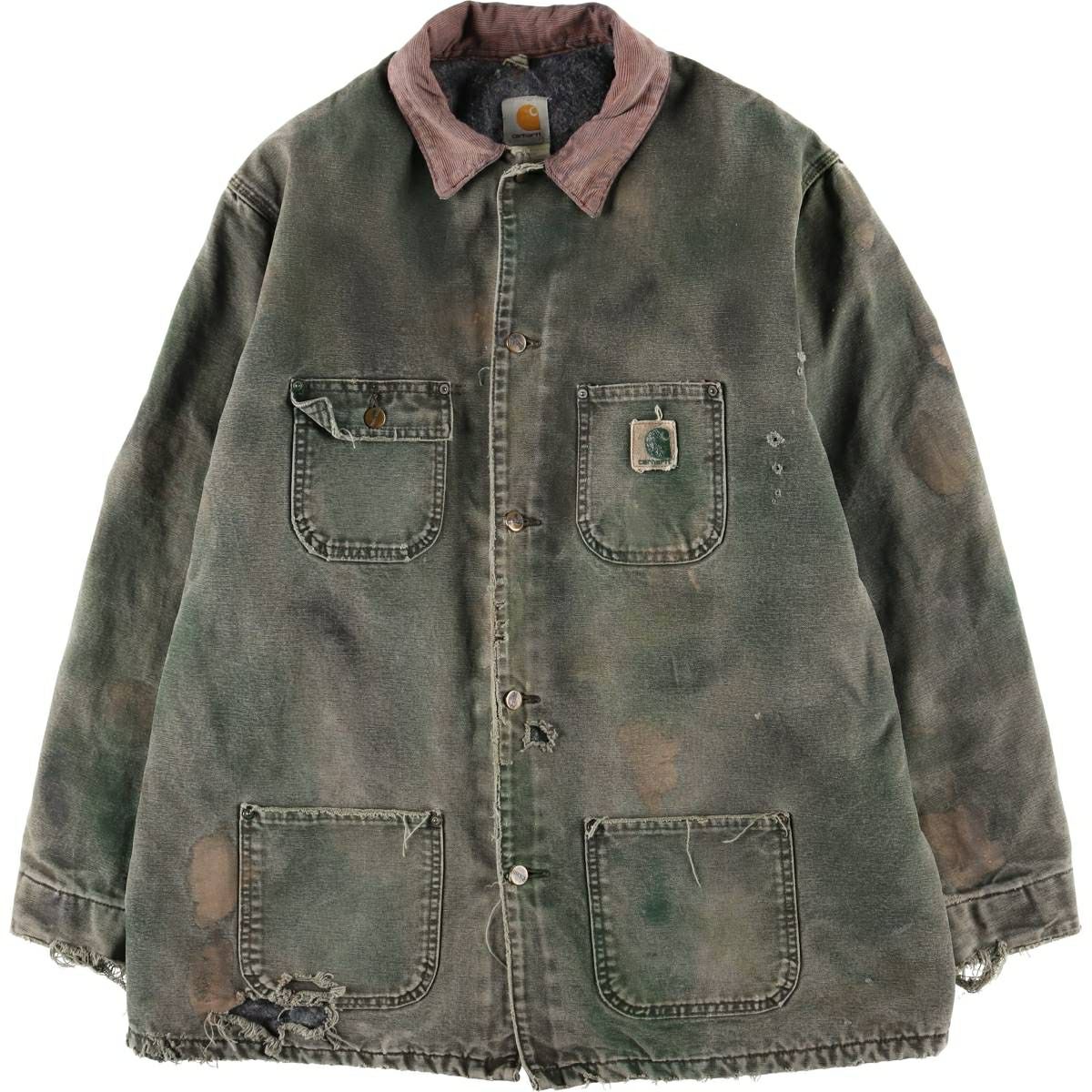 古着 00年代 カーハート Carhartt ミシガンチョアコート ダック