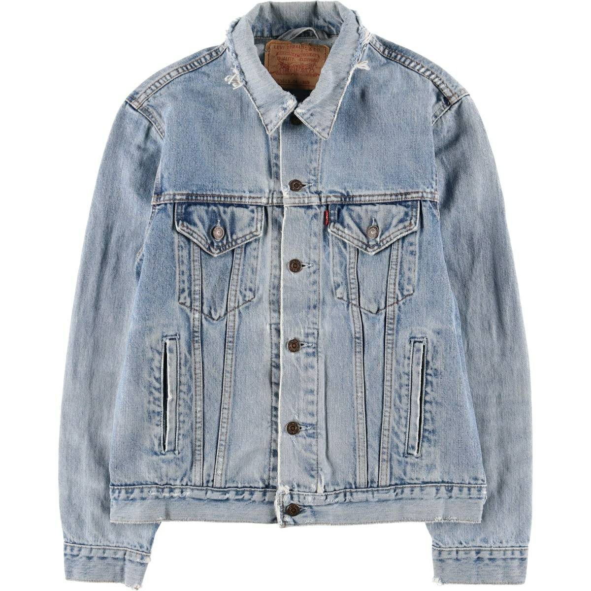 古着 濃紺 90年代 リーバイス Levis デニムカバーオール メンズM相当