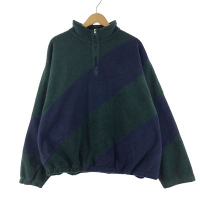 チャンピオン Champion カレッジ ハーフジップ フリースプルオーバー メンズXL /eaa376128