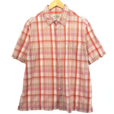 90's Polo Ralph Lauren オンブレチェック柄 オープンカラー