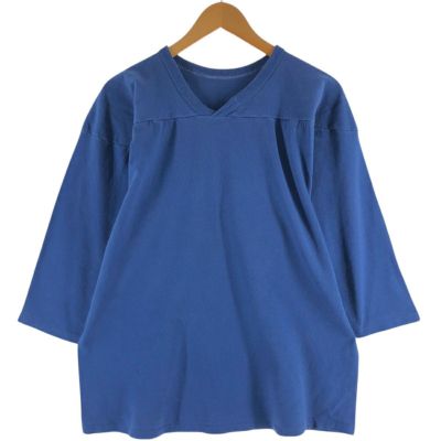 古着 80年代 ラッセル Russell 七分袖 フットボールTシャツ USA