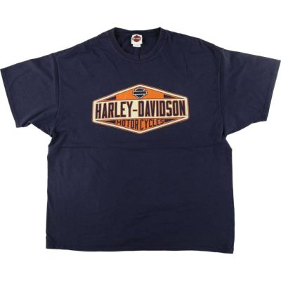 古着 ハーレーダビッドソン Harley-Davidson Hanes ヘインズ ファイヤーパターン モーターサイクル バイクTシャツ メンズXXL相当 /eaa523856 【中古】 【250222】