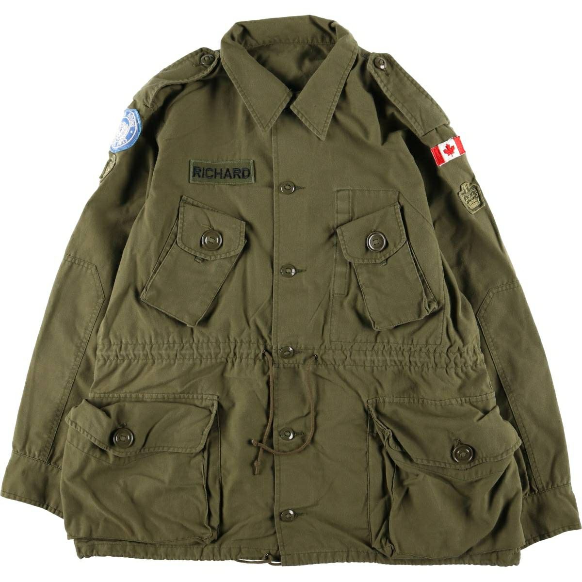 古着 90年代 カナダ軍 MK2 ミリタリー コンバットジャケット 7046