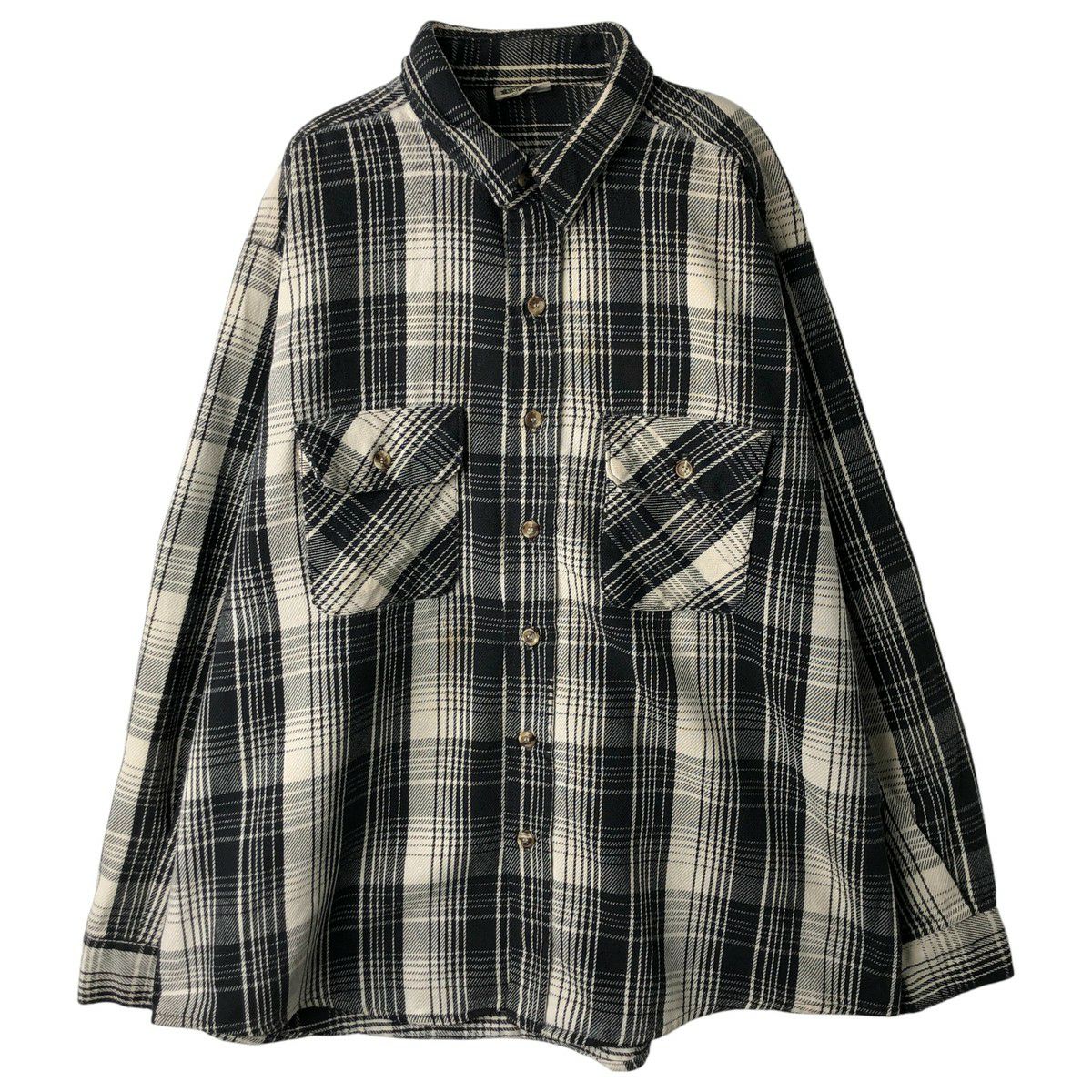 古着 90年代 ファイブブラザー Five Brother 長袖 フランネルチェック