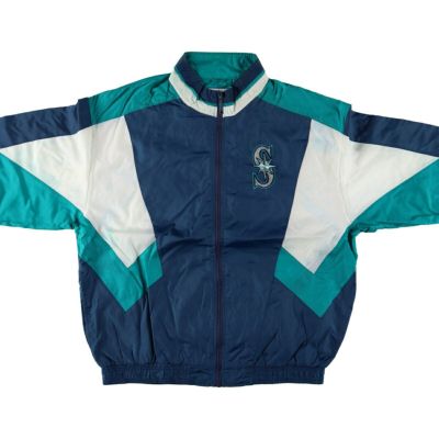 MARINERS ナイロンジャケット XLサイズ 古着 90年代 スターター Starter MLB SEATTLE MARINERS シアトル
