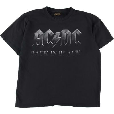 古着 AC/DC エーシーディーシー バンドTシャツ バンT メンズL 