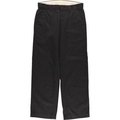 ビンテージ 黒 ワイドパンツ メンズ オールドギャップ スラックス 00s 古着 50～60s Vintage アルミタロン2タック ワイド ウール スラックス