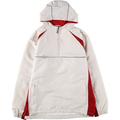 古着 アンブロ UMBRO ハーフジップ ウォームアッププルオーバーパーカー メンズL相当 /eaa521053 【中古】 【250222】