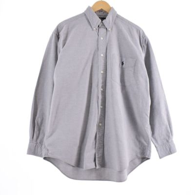 古着 ラルフローレン Ralph Lauren BIG SHIRT オックスフォード 長袖