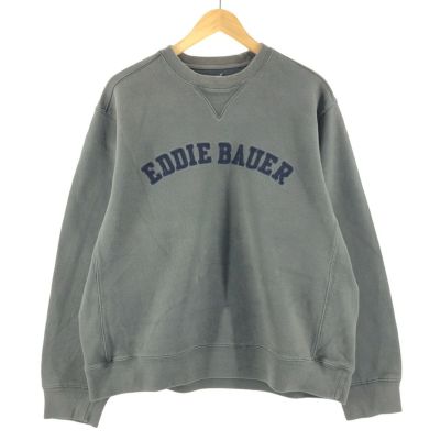 古着 90年代 エディーバウアー Eddie Bauer プリントスウェットシャツ