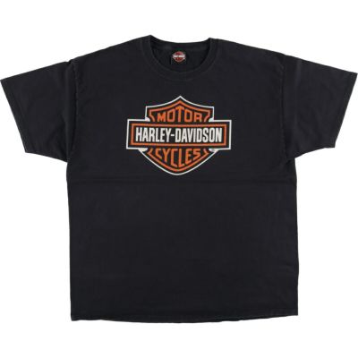 古着 ハーレーダビッドソン Harley-Davidson Hanes ヘインズ モーターサイクル バイクTシャツ メンズXL相当 /eaa523875 【中古】 【250223】
