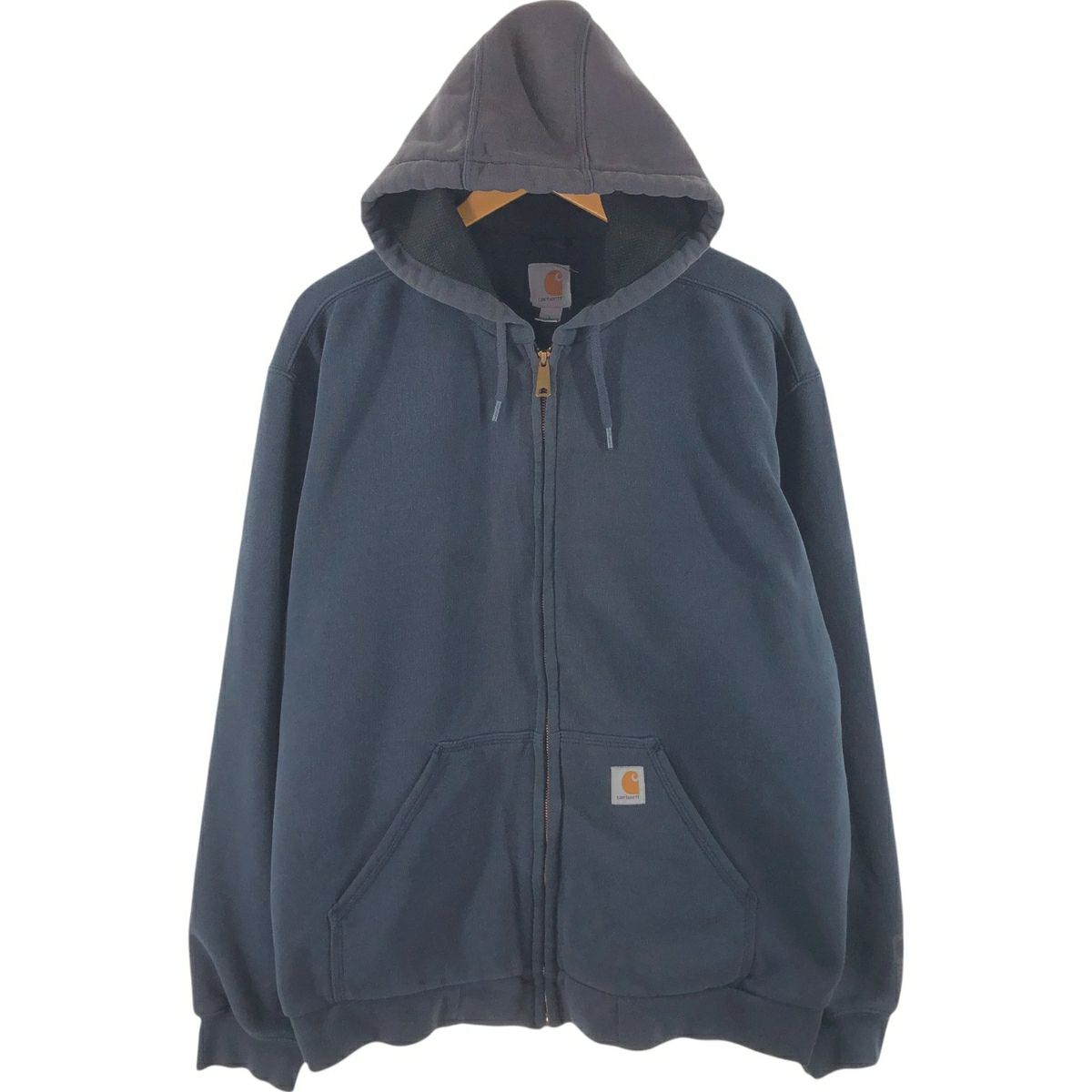 古着 カーハート Carhartt スウェットフルジップパーカー メンズL相当  