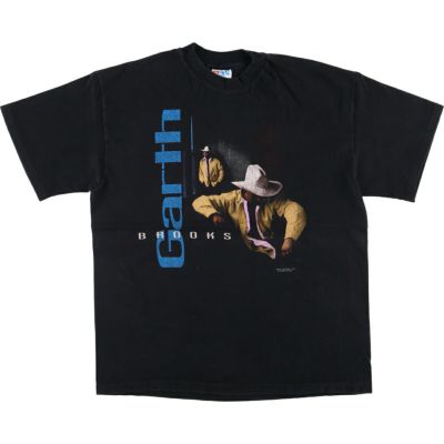 古着 90年代 ヘインズ Hanes Garth Brooks ガースブルックス バンドTシャツ バンT USA製 メンズL相当 ヴィンテージ /eaa523879 【中古】 【250223】