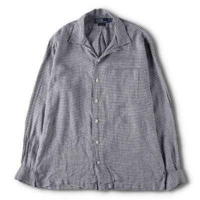 ポロラルフローレン　90'メンズ　リネン 90年代 Polo by Ralph Lauren オールドラルフローレン ポニー