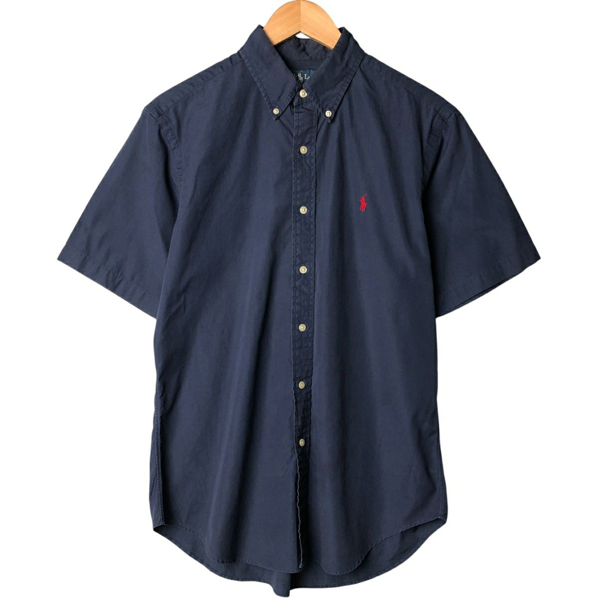古着 ラルフローレン Ralph Lauren CLASSIC FIT シアサッカー 半袖  