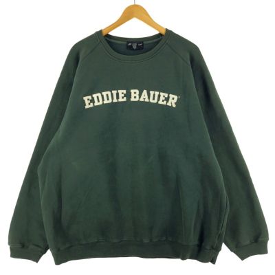 古着 エディーバウアー Eddie Bauer ロゴスウェット トレーナー メンズ