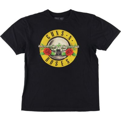 古着 GUNS N ROSES ガンズアンドローゼズ ドクロ柄 スカル柄