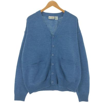 古着 cypress links アクリルニットカーディガン メンズXL相当