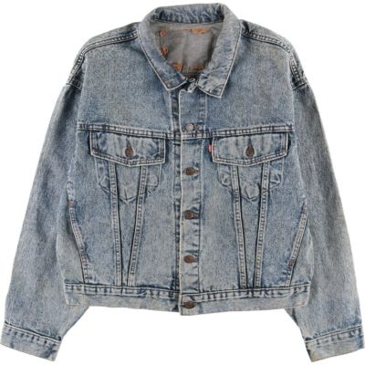 古着 90年代 リーバイス Levis デニムジャケット Gジャン USA製 メンズ