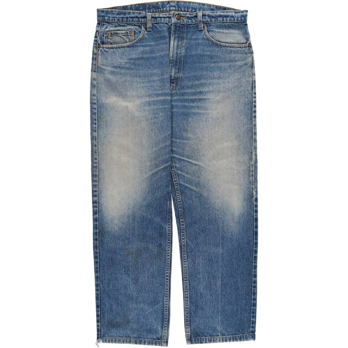 リーバイス505 Levis W34 ブルーデニム 青 ヒゲ 古着 17306 リーバイス