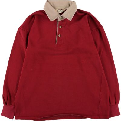 古着 80年代 エルエルビーン L.L.Bean 長袖 ポロシャツ メンズS相当 ヴィンテージ /eaa477040 【中古】 【240822】