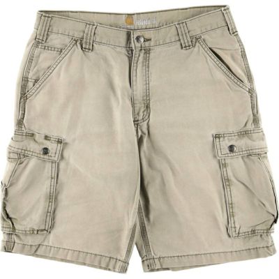 【美品】Carhartt ダック ダック地 ハーフパンツ B25 mos 良品 美品】Carhartt ダック ダック地 ハーフパンツ B25 mos 良品
