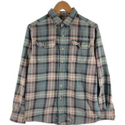 古着 00年代 エディーバウアー Eddie Bauer 長袖 フランネルチェックシャツ メンズM相当 /eaa524165 【中古】 【250224】
