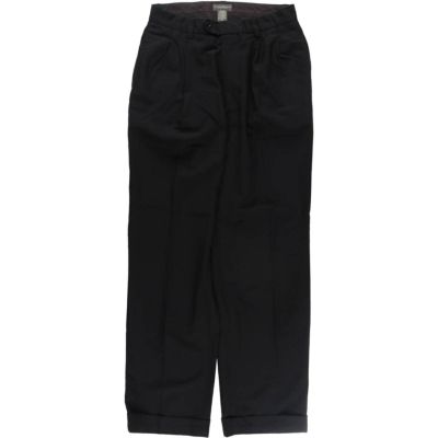 (古着)90s banana republicヘリンボーンワイドスラックスパンツ 古着)90s banana republicヘリンボーンワイドスラックスパンツ
